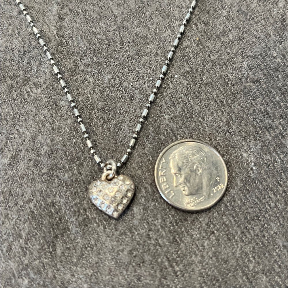 Brighton Crystal heart Necklace - Picture 6 of 9